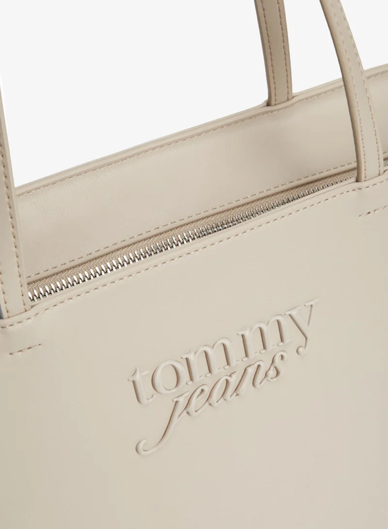 TOMMY JEANS Stone Essential Embossed Logo Tote Bag for Women | Best Price UAE